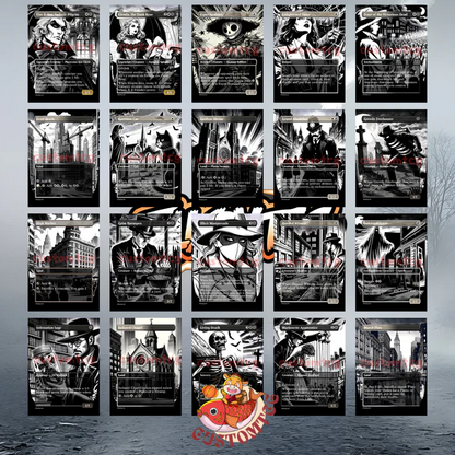 BLACK NOIR - MTG COMMANDER PROXY