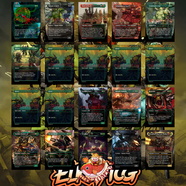 ORKSSSS - MTG COMMANDER PROXY