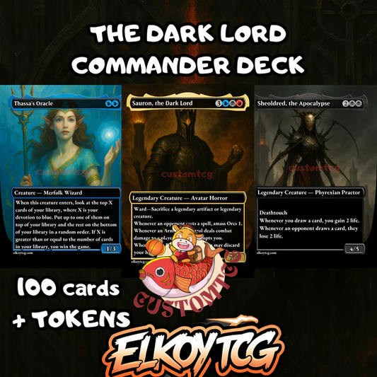 THE DARK LORD - MTG COMMANDER PROXY