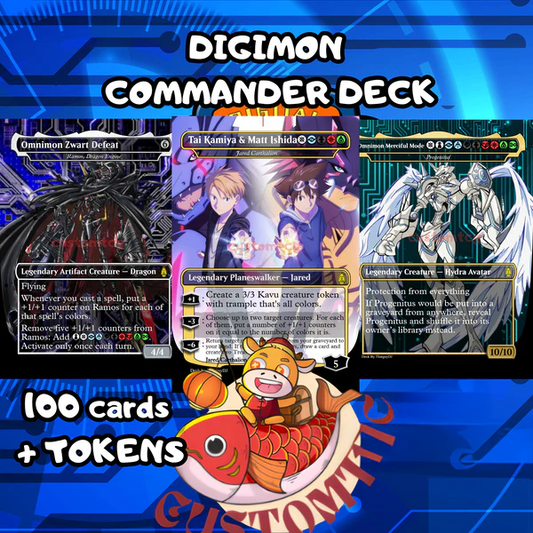 DIGIMON - MTG COMMANDER PROXY