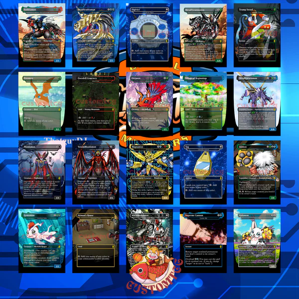 DIGIMON - MTG COMMANDER PROXY