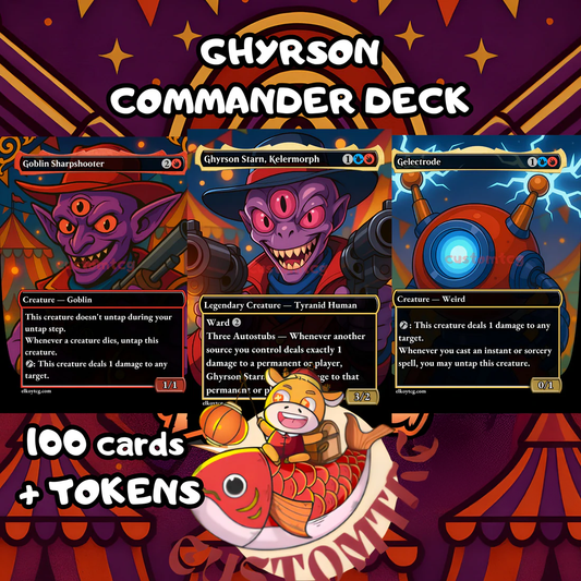 GHYRSON STARN - MTG COMMANDER PROXY