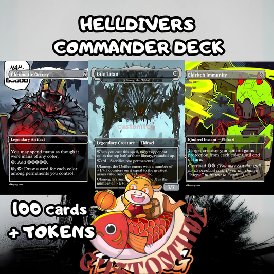 ELDRAZI HELLDIVERS - MTG COMMANDER PROXY