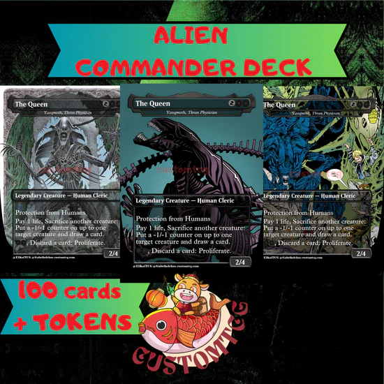 ALIENS YAWGMOTH - MTG COMMANDER PROXY
