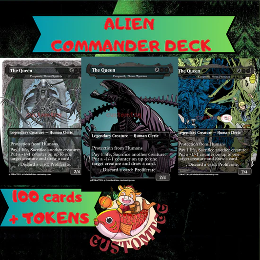 ALIENS YAWGMOTH - MTG COMMANDER PROXY