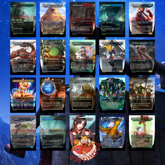 FINAL FANTASY - MTG COMMANDER PROXY