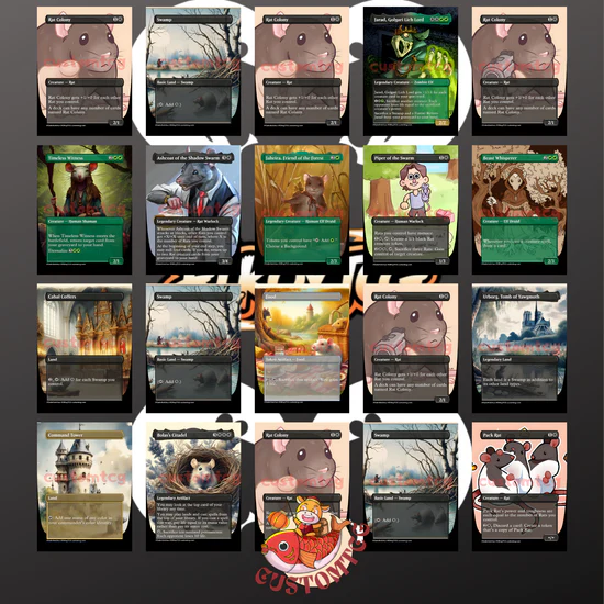 GYOME, MASTER CHEF - MTG COMMANDER PROXY