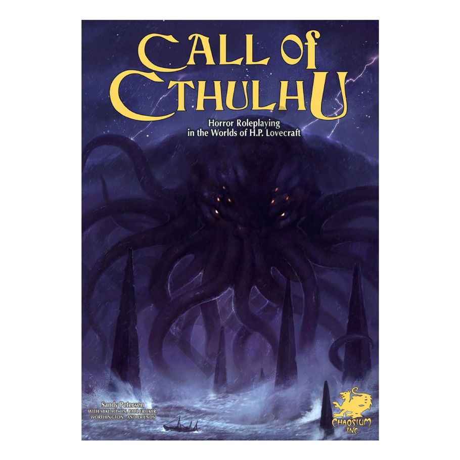 LIBRO DE ROL CALL OF CTHULHU 7E EDITION KEEPER RULEBOOK