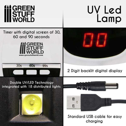 GREEN STUFF WORLD LAMPARA UV