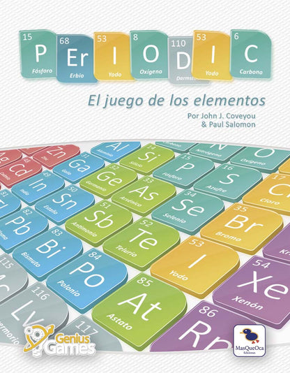 PERIODIC EL JUEGO DE LOS ELEMENTOS EN ESPAÑOL