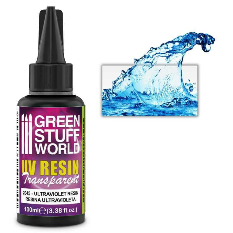 GREEN STUFF WORLD UV RESIN 100ML CLEAR