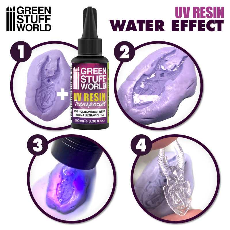 GREEN STUFF WORLD UV RESIN 100ML CLEAR