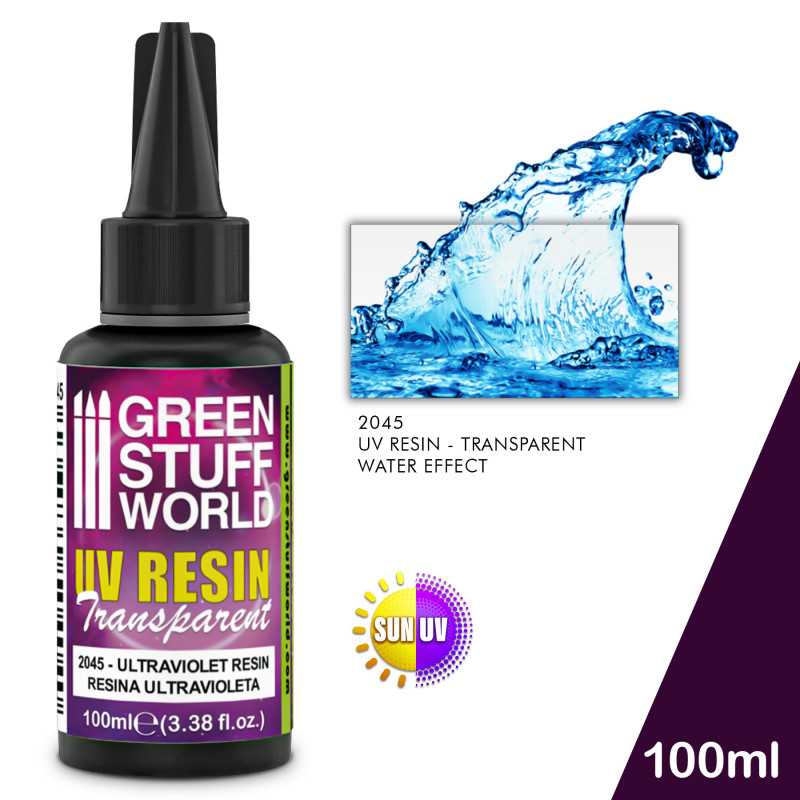 GREEN STUFF WORLD UV RESIN 100ML CLEAR