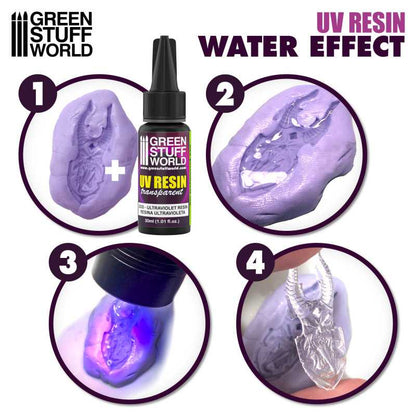 GREEN STUFF WORLD UV RESIN 30ML CLEAR