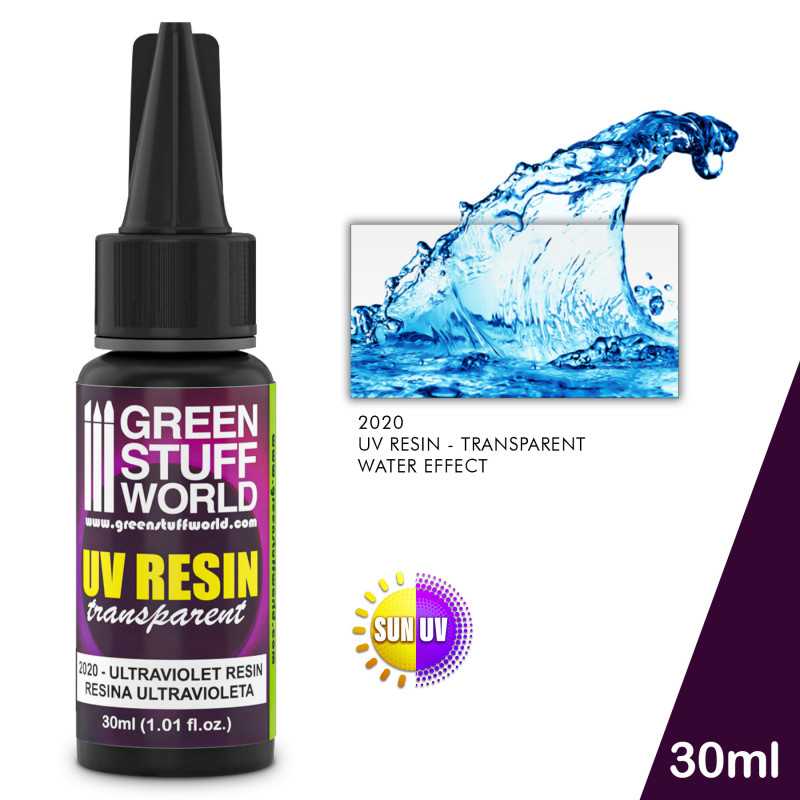 GREEN STUFF WORLD UV RESIN 30ML CLEAR