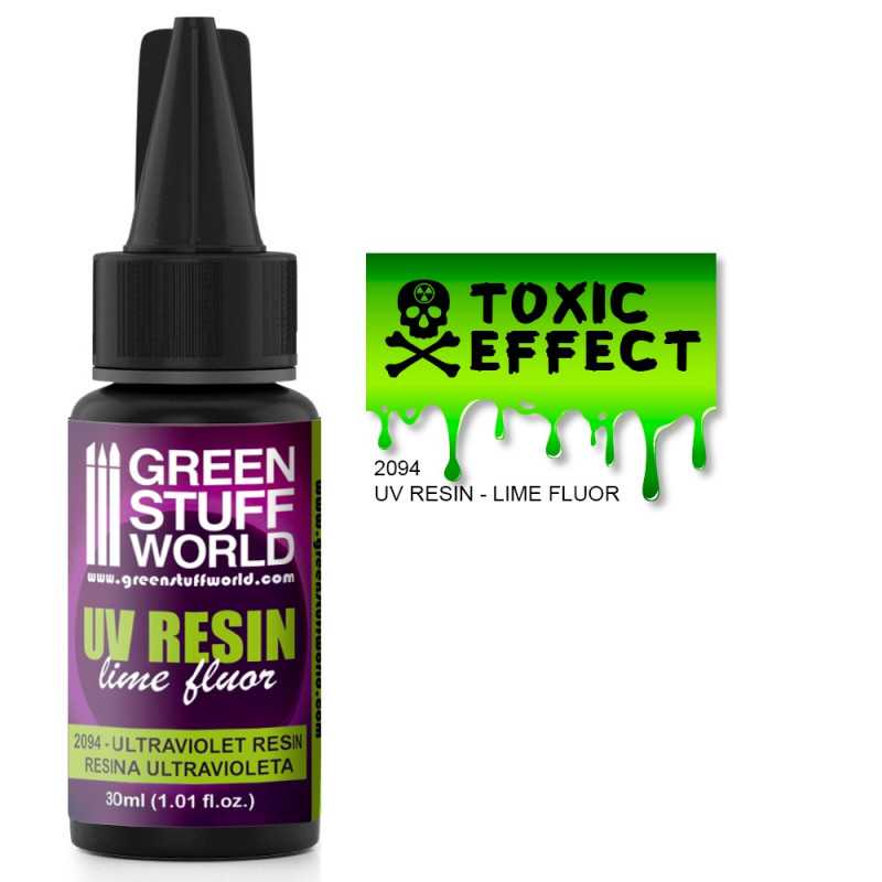 GREEN STUFF WORLD UV RESIN 30ML FLUOR LIME