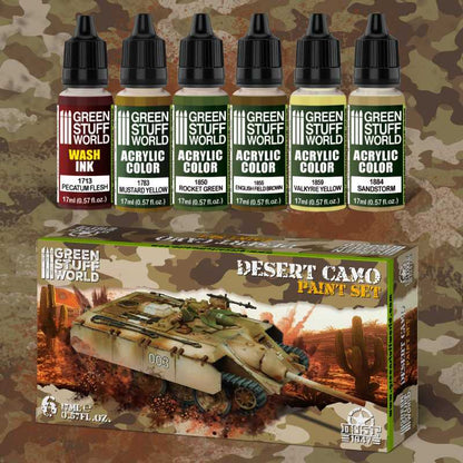 GREEN STUFF WORLD DESERT CAMO DUST (BOX X6)