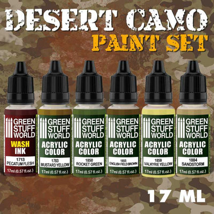 GREEN STUFF WORLD DESERT CAMO DUST (BOX X6)