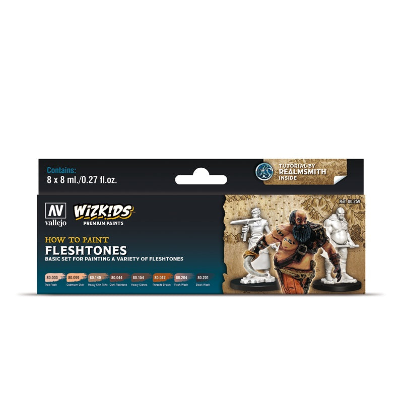 PAINT SET 80.259 WIZKIDS FLESHTONES