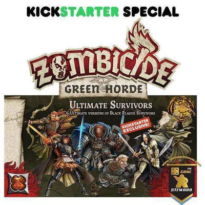 ZOMBICIDE BLACK PLAGUE KS ULTIMATE SURVIVORS