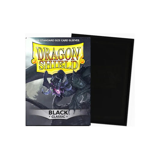 DRAGON SHIELD STANDARD CLASSIC BLACK (100 UNIDADES)