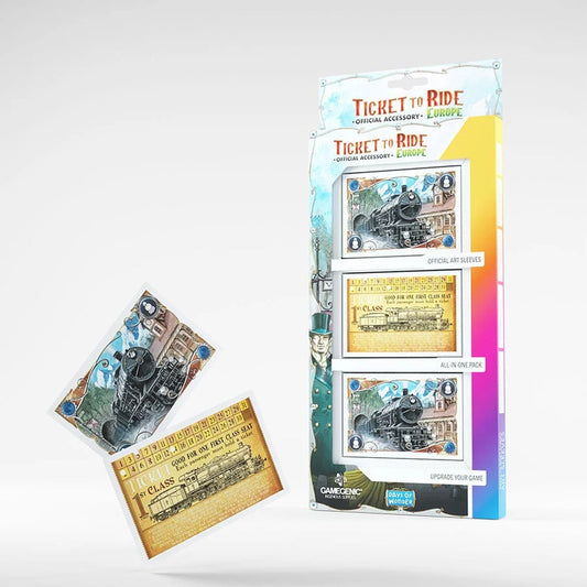 TICKET TO RIDE EUROPE ART SLEEVES