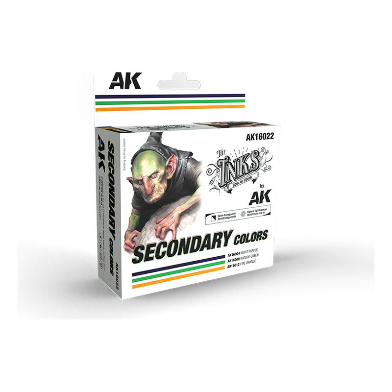 SECONDARY COLORS INKS SET