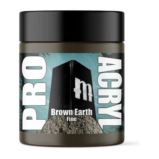 PRO ACRYL BASING TEXTURES - BROWN EARTH - FINE 120ML