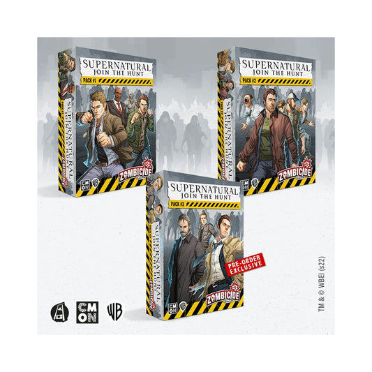 ZOMBICIDE BUNDLE SUPERNATURAL 3 SETS