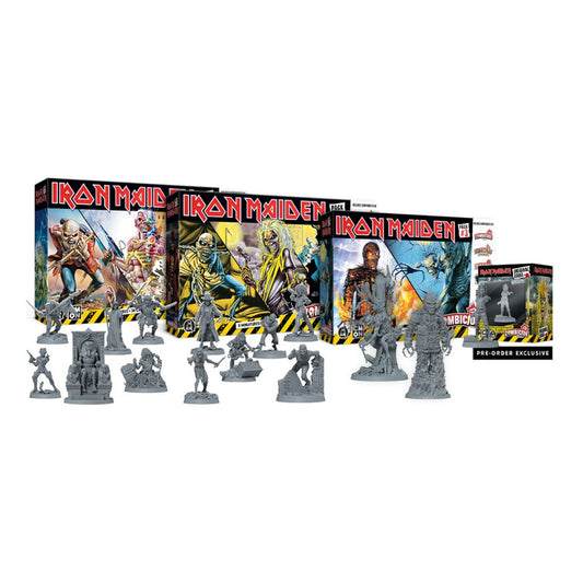 ZOMBICIDE IRON MAIDEN BUNDLE 4 CAJAS EXPANSION