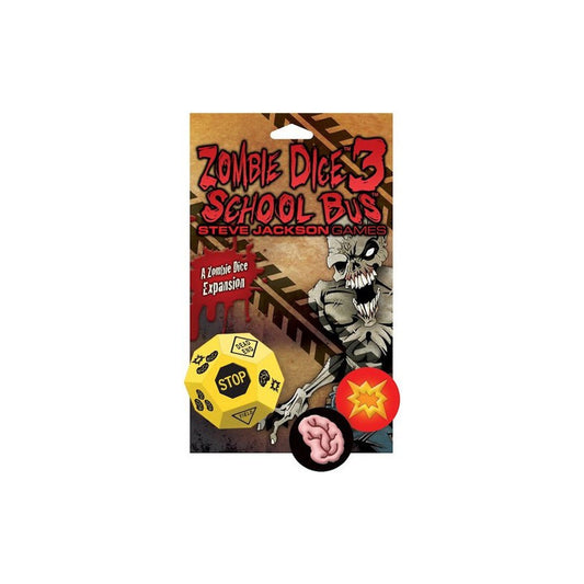 ZOMBIE DICE 3 SCHOOL BUS EXPANSION