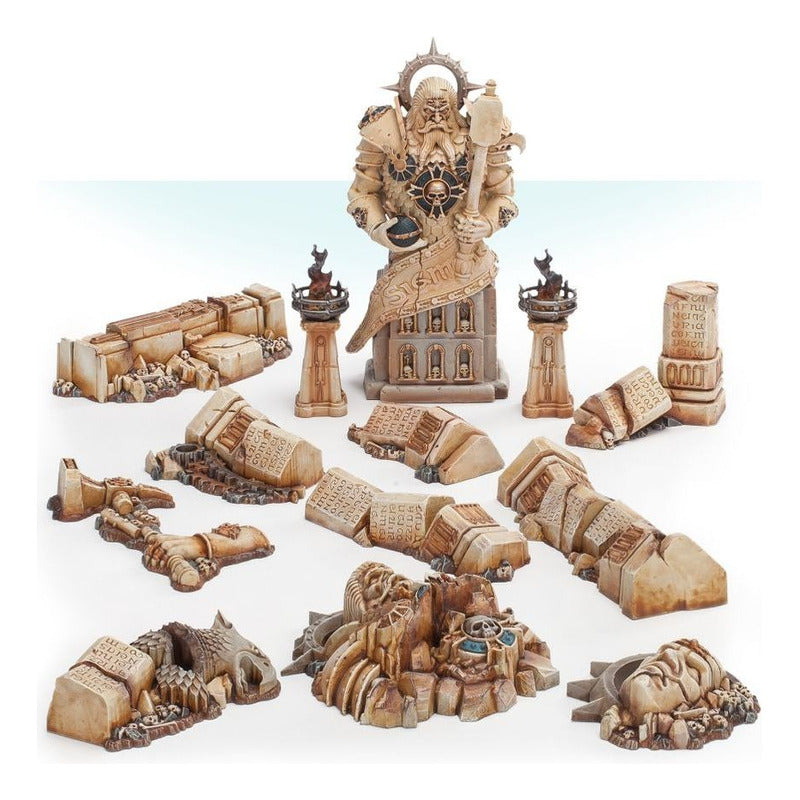 TERRAIN SET AGE OF SIGMAR TIMEWORN RUINS