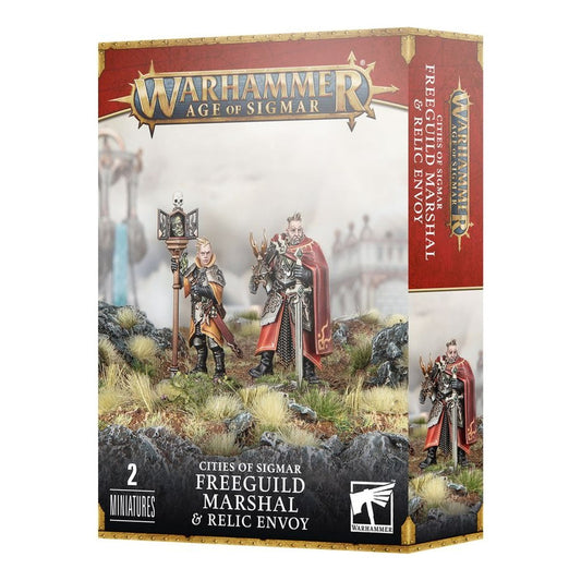 CITIES OF SIGMAR FREEGUILD MARSHAL AND RELIC ENVOY WEB EXCLUSIVE