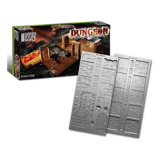 GREEN STUFF WORLD MOLDES DE SILICONA DUNGEON