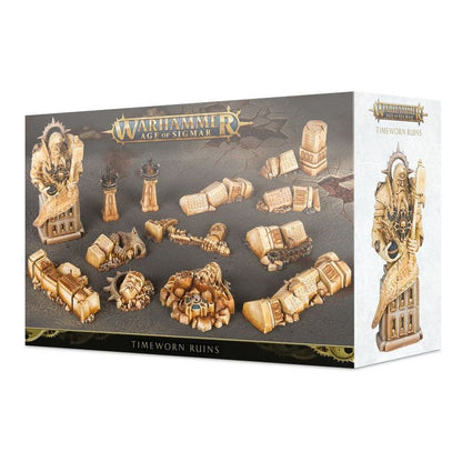 TERRAIN SET AGE OF SIGMAR TIMEWORN RUINS