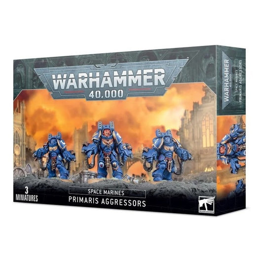 SPACE MARINES PRIMARIS AGGRESSORS
