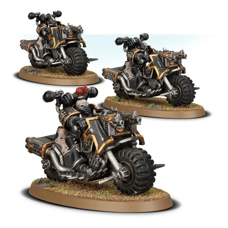 CHAOS SPACE MARINES CHAOS BIKERS
