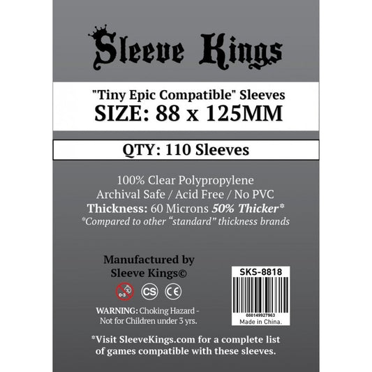 SLEEVE KINGS 88X125 (110 UNIDADES)