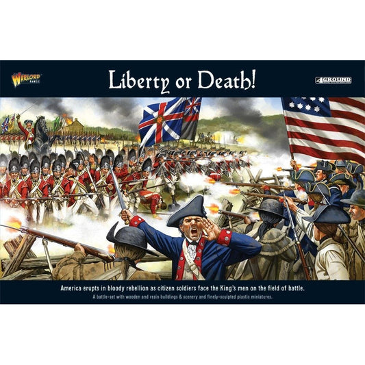 AMERICAN WAR OF INDEPENDENCE BATTLE SET LIBERTY OR DEATH