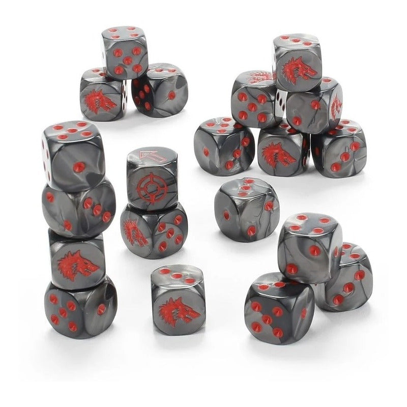 THE HORUS HERESY LEGION DICE SPACE WOLVES