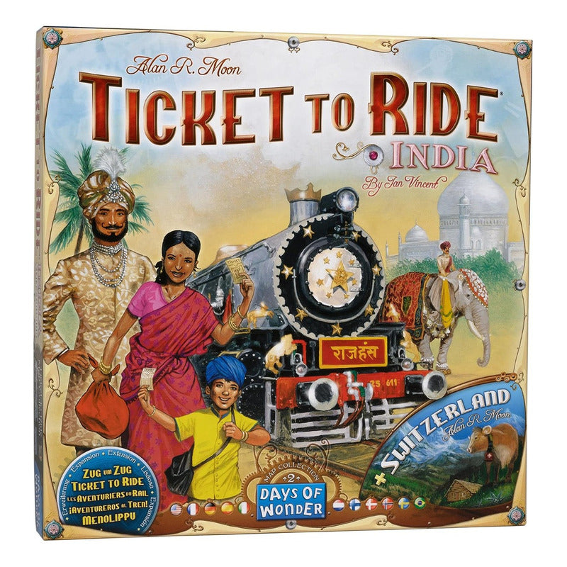 TICKET TO RIDE ASIA MAP COLLECTION 1 EXPANSION