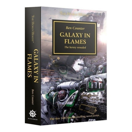 BLACK LIBRARY THE HORUS HERESY GALAXY IN FLAMES PAPERBACK