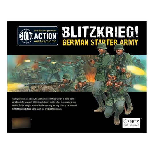 BOLT ACTION BLITZKRIEG GERMAN STARTER ARMY