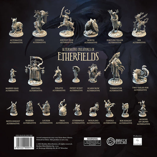 ETHERFIELDS ALTERNATIVE CREATURES OF ETHERFIELDS EXPANSION