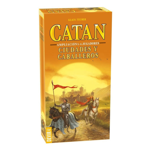 CATAN CIUDADES Y CABALLEROS AMPLIACION 5-6 EN ESPAÑOL
