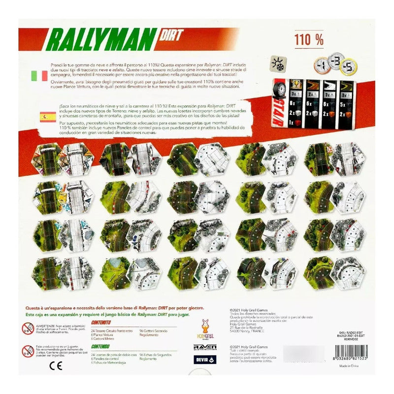 RALLYMAN DIRT 110 EXPANSION EN ESPAÑOL