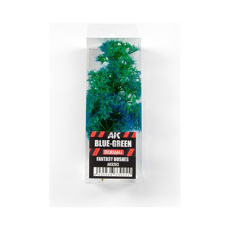 BLUE-GREEN FANTASY BUSHES