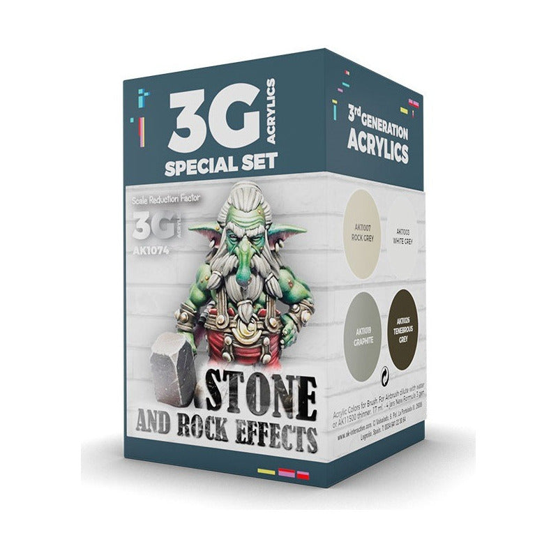 WARGAME COLOR SET STONE AND ROCK EFFECTS