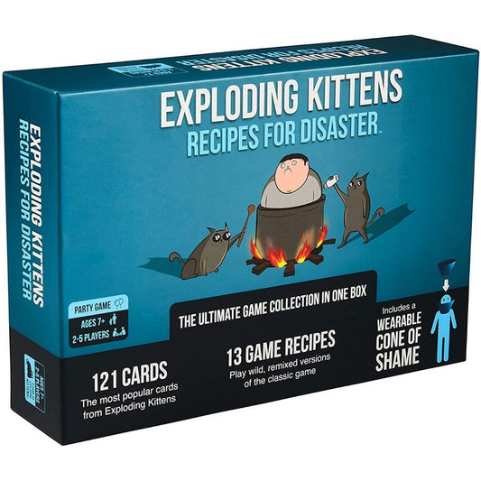 EXPLODING KITTENS RECIPES FOR DISASTER