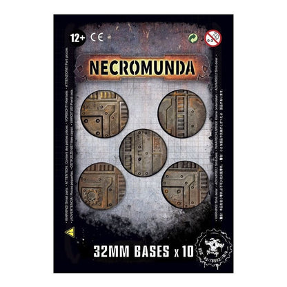 Warhammer Necromunda 32mm Bases X10
